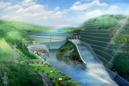 柏乡老挝南塔河1号水电站项目